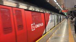 OnePlus Teams Up with Rapport Chrome for Metro Train Ad in Bengaluru