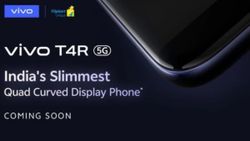 Vivo T4R Set to Debut Soon as India’s Slimmest Quad-Curved Display Smartphone