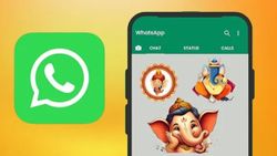 Ganesh Chaturthi 2025: How to Download, Create, and Share Ganpati Stickers on WhatsApp