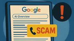 Scammers Are Gaming Google’s AI Overviews With Fake Support Numbers—Here’s How to Stay Safe