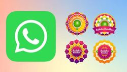 Raksha Bandhan 2025: How to Send Raksha Bandhan Stickers and GIFs on WhatsApp