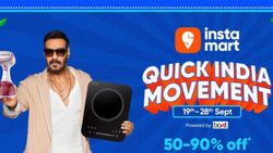 Instamart Dussehra Sale Brings Discounts on Smartwatches, Speakers, Kitchen Appliances, and More
