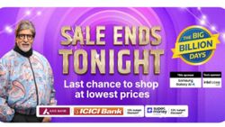 Flipkart Big Billion Days Ends Tonight: Last Chance to Grab Phones, Laptops, and Smart TVs at the Lowest Price