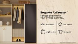 Samsung Unveils Bespoke AirDresser with Dual AirWash and JetSteam to Refresh and Sanitize Clothes Effortlessly