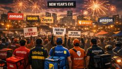 Why Gig Workers from Zomato, Swiggy, Blinkit, Zepto, Amazon, and Flipkart Are Striking on New Year’s Eve