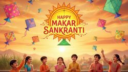 Happy Makar Sankranti 2026: How to Send Makar Sankranti Stickers and AI-Generated Wishes on WhatsApp