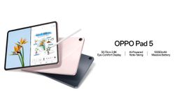 OPPO Pad 5 Launched in India with Dimensity 7300-Ultra SoC, 2.8K 120Hz Display, 10050mAh Battery OPPO Pad 5 Launched in India with Dimensity 7300-Ultra SoC, 2.8K 120Hz Display, 10050mAh Battery