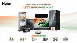 Haier Rolls Out Republic Day Offers Across Refrigerators, Washing Machines, and TVs