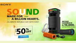 Sony's Republic Day Sale Is Live Across TVs, Headphones, and Home Audio: Check All Deals and Offers