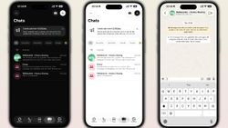 WhatsApp Business App Reportedly Starts Receiving Liquid Glass Design Update