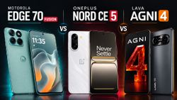 Motorola Edge 70 Fusion vs OnePlus Nord CE 5 vs Lava Agni 4: Which is the Best Mid-Range Smartphone in 2026?