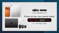  Apple Days Sale on Vijay Sales: Big Discounts Announced on iPhone 17, iPhone 17 Pro, iPhone 16, iPads, More