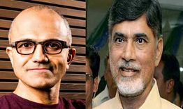 మైక్రోసాఫ్ట్ సీఈఓ సత్య నాదెళ్లతో మాట్లాడిన చంద్రబాబు!