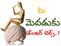 మీ మెదడుకు డేంజర్ బెల్స్..? మీ మెదడుకు డేంజర్ బెల్స్..?