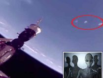 ఆకాశంలో మూడు వింత ఆకారాలు, ISS దగ్గర ఏమిటవి..?