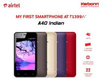 రూ. 1399కే Airtel 4జీ ఫోన్, జియోని మించి పరిమితులు..! రూ. 1399కే Airtel 4జీ ఫోన్, జియోని మించి పరిమితులు..!