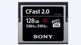 510 MBPS writing స్పీడ్‌తో Sony G Series CFast Memory Cards