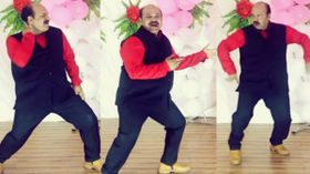 సోషల్ మీడియాలో మరోమారు వైరల్ అయినా డ్యాన్సింగ్‌ అంకుల్‌ వీడియో