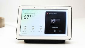స్మార్ట్ డిస్ప్లే సదుపాయంతో Google Home Hub స్మార్ట్ డిస్ప్లే సదుపాయంతో Google Home Hub