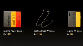 రియల్‌మి బడ్స్,10,000mAh పవర్‌బ్యాంక్‌,XT ఐకానిక్ కేసు ధర ఎంతో తెలుసా?