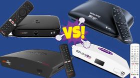 Tata Sky vs Dish TV vs D2h vs Airtel Digital TV ఆండ్రాయిడ్ సెట్-టాప్ బాక్స్లలో బెస్ట్ ఏది? Tata Sky vs Dish TV vs D2h vs Airtel Digital TV ఆండ్రాయిడ్ సెట్-టాప్ బాక్స్లలో బెస్ట్ ఏది?