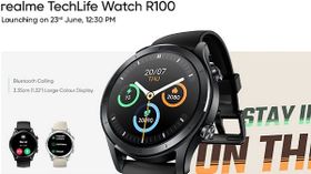 బడ్జెట్ ధరలో Realme (Tech Life Watch R100) స్మార్ట్ వాచ్.. విడుదల ఎప్పుడంటే! బడ్జెట్ ధరలో Realme (Tech Life Watch R100) స్మార్ట్ వాచ్.. విడుదల ఎప్పుడంటే!