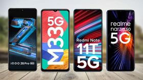 మార్కెట్లో ఎక్కువగా అమ్ముడవుతున్న బెస్ట్ 5G ఫోన్ల లిస్ట్ ! ఆఫర్లు చూడండి. మార్కెట్లో ఎక్కువగా అమ్ముడవుతున్న బెస్ట్ 5G ఫోన్ల లిస్ట్ ! ఆఫర్లు చూడండి.