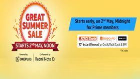 Amazon Summer Sale అమెజాన్ గ్రేట్ సమ్మర్ సేల్ 2024.. ఈ స్మార్ట్ఫోన్లపై భారీ డిస్కౌంట్లు.. పూర్తి వివరాలు Amazon Summer Sale అమెజాన్ గ్రేట్ సమ్మర్ సేల్ 2024.. ఈ స్మార్ట్ఫోన్లపై భారీ డిస్కౌంట్లు.. పూర్తి వివరాలు