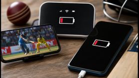 5G హాట్స్పాట్ వాడితే బ్యాటరీ వేగంగా డ్రెయిన్ అవుతుందా? 6000mAh vs 7000mAh ఫోన్ల రియల్ టెస్ట్ రిపోర్ట్! 5G హాట్స్పాట్ వాడితే బ్యాటరీ వేగంగా డ్రెయిన్ అవుతుందా? 6000mAh vs 7000mAh ఫోన్ల రియల్ టెస్ట్ రిపోర్ట్!