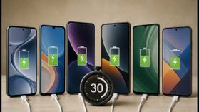30 నిమిషాల్లో 62% ఛార్జింగ్! 6000-7000mAh బ్యాటరీ ఫోన్ల ఫాస్ట్ ఛార్జింగ్ టెస్ట్ ఫలితాలు ఇవే! 30 నిమిషాల్లో 62% ఛార్జింగ్! 6000-7000mAh బ్యాటరీ ఫోన్ల ఫాస్ట్ ఛార్జింగ్ టెస్ట్ ఫలితాలు ఇవే!