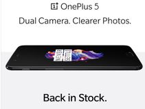 વન-પ્લસ 5 મિડનાઇટ બ્લેક 8GB + 128GB વેરિઅન્ટ પાછો સ્ટોકમાં છે: ખરીદી માટે ઉપલબ્ધ