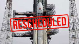ચંદ્રયાન બે મૂન મિશન ને reschedule કરી અને ૨૨ મી જુલાઇ પર લોન્ચ કરવામાં આવશે