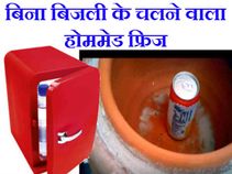 ऐसे बनाएं होममेड फ्रिज, बिना इलेक्ट्रिसिटी के रहता है कूल!