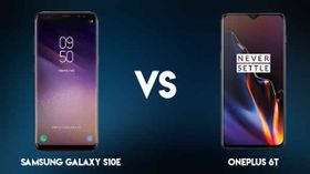 Samsung Galaxy S10e vs OnePlus 6T: कौनसा स्मार्टफोन खरीदना पसंद करेंगे आप...? Samsung Galaxy S10e vs OnePlus 6T: कौनसा स्मार्टफोन खरीदना पसंद करेंगे आप...?