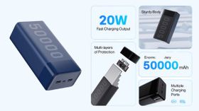 मार्केट में आ गया है 50000mAh वाला पावर बैंक, कर पाएंगे 10 बार स्मार्टफोन चार्ज मार्केट में आ गया है 50000mAh वाला पावर बैंक, कर पाएंगे 10 बार स्मार्टफोन चार्ज