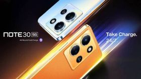 Infinix Note 30 5G भारत में लॉन्च को तैयार, 45W चार्जिंग, JBL स्टीरियो स्पीकर से होगा लैस, जानें सभी डिटे Infinix Note 30 5G भारत में लॉन्च को तैयार, 45W चार्जिंग, JBL स्टीरियो स्पीकर से होगा लैस, जानें सभी डिटे