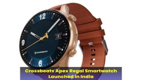 Crossbeats Apex Regal ब्लूटूथ कॉलिंग सपोर्ट के साथ भारत में लॉन्च , 30 दिन चलेगी बैटरी, जानें कीमत