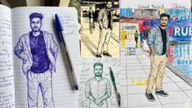वायरल ट्रेंड! Gemini AI से चुटकियों में अपनी फोटो को दें 'School Notebook' वाला आर्टिस्टिक लुक
