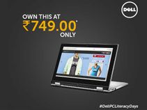 Buy a Dell Windows 10 Laptops for Rs. INR 749, pay remaining amount in interest free 6 EMIs Buy a Dell Windows 10 Laptops for Rs. INR 749, pay remaining amount in interest free 6 EMIs