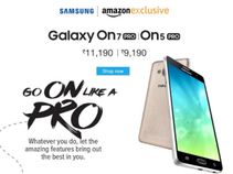 Samsung Galaxy On5 Pro, On7 Pro Launched from Rs 9,190: 7 Highlighted Features You Must Know Samsung Galaxy On5 Pro, On7 Pro Launched from Rs 9,190: 7 Highlighted Features You Must Know