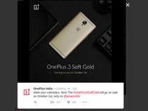 5 Things to Know About OnePlus 3 Soft Gold Variant Coming to India on October 1 5 Things to Know About OnePlus 3 Soft Gold Variant Coming to India on October 1