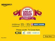 Amazon Great Indian Festive Sale: Blockbuster Deals on Apple iPhone 6s, OnePlus 3, and More Amazon Great Indian Festive Sale: Blockbuster Deals on Apple iPhone 6s, OnePlus 3, and More