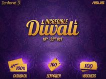 Asus Diwali Offer: Get 100% Cashback on Asus Zenfone 3, ZenPower, Notebooks, and More Asus Diwali Offer: Get 100% Cashback on Asus Zenfone 3, ZenPower, Notebooks, and More