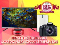Big Sale Up to 80% Off Amazon Great Indian Festival Sale: Offers on Speaker, LED TV, And More
