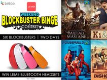 LeEco announces #WeekendBlockbusterBinge Contest LeEco announces #WeekendBlockbusterBinge Contest