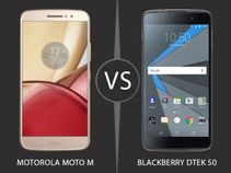 Motorola Moto M vs BlackBerry DTEK 50: Near Stock Android Experience or Top Notch Security?