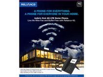 Reliance Communications Launches Android 4G VoLTE Fixed Wireless Phone with Bundled Data Reliance Communications Launches Android 4G VoLTE Fixed Wireless Phone with Bundled Data
