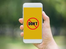 15 things you should never do with your smartphone 