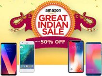 Amazon Great Indian Festival offers upto 50% off on iPhone X, Nokia 8, Xperia XZs and more Amazon Great Indian Festival offers upto 50% off on iPhone X, Nokia 8, Xperia XZs and more