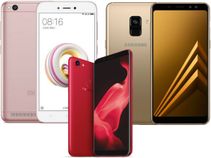 Top 10 trending smartphones of last week: Redmi Note 5, Galaxy A8 (2018), Oppo F5 and more Top 10 trending smartphones of last week: Redmi Note 5, Galaxy A8 (2018), Oppo F5 and more